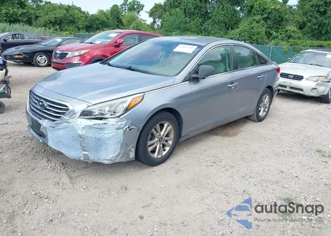 2017 Hyundai Sonata Se z USA, uszkodzony, nr VIN 5NPE24AF5HH492940